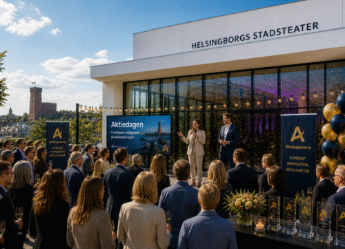Stora aktiedagen 2026 på Stadsteatern i Helsingborg
