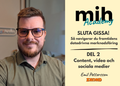 MiH Academy – Content, video och sociala medier